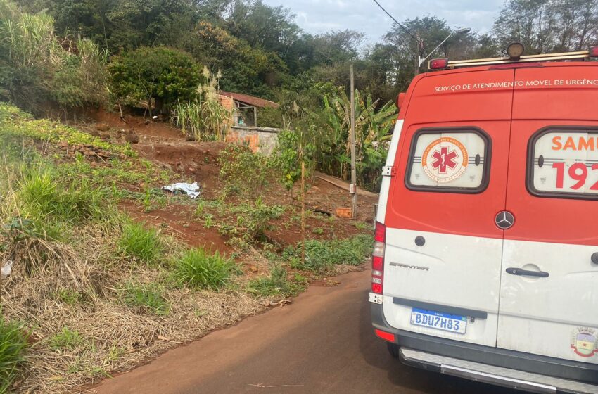  Idoso passa mal e morre em terreno no Residencial Interlagos em Apucarana