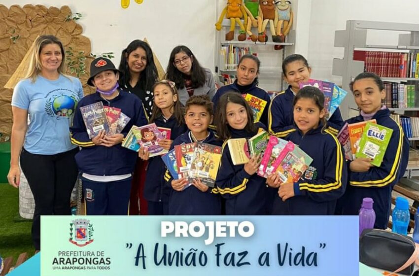  Alunos da Escola Rural São Carlos de Arapongas visitam Biblioteca no Ceu das Artes