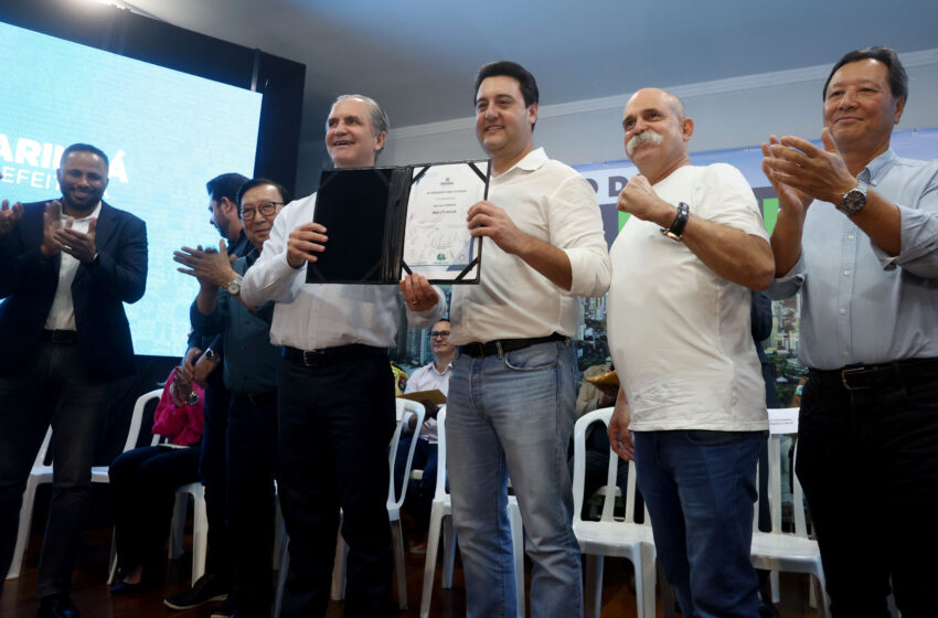  Governador libera R$ 20 milhões do Estado para revitalização do Eixo Monumental de Maringá