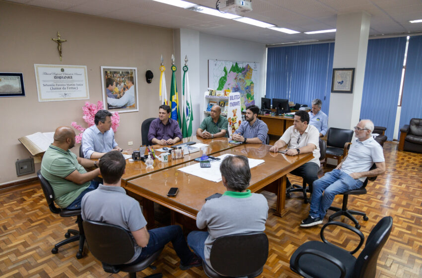  Prefeito Junior da Femac recebe visita do deputado federal Sérgio Souza