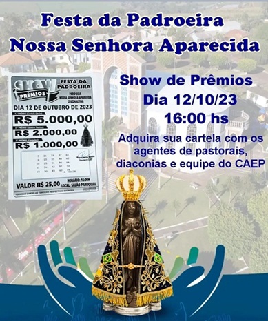 Festa da Padroeira Nossa Senhora Aparecida de Cruzmaltina