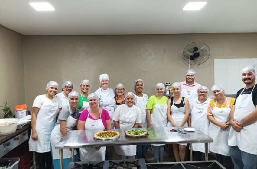  Prefeitura de Cambira e Senac realiza o curso de preparo de pizzas