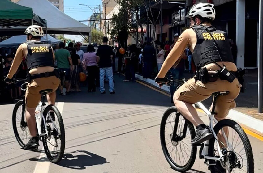  Polícia Militar retoma patrulhamento com bicicletas em Londrina