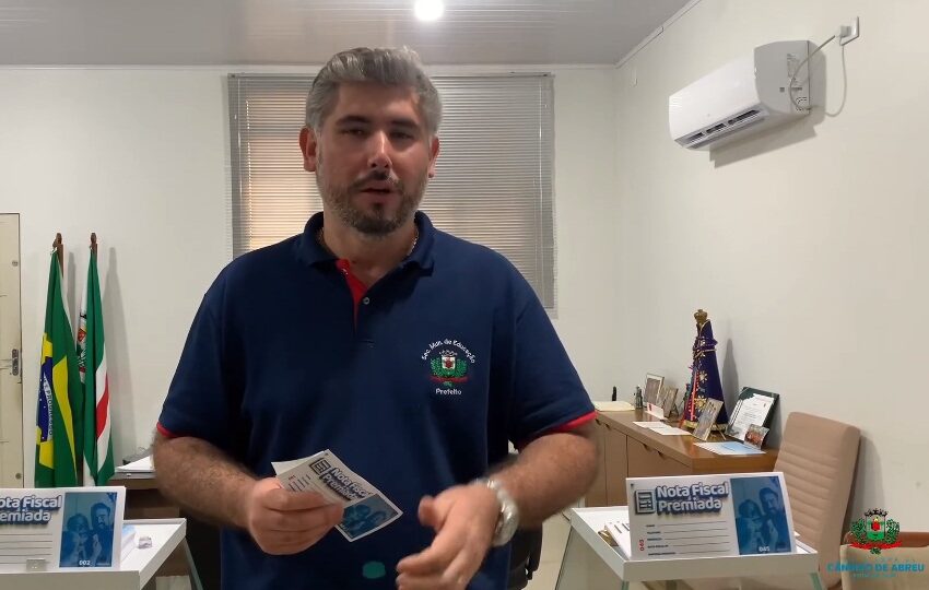  Prefeitura de Cândido de Abreu lança Programa Nota Fiscal Premiada que concorre a prêmios