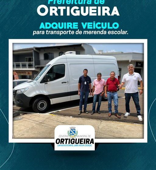  Transporte de merenda escolar ganha reforço em Ortigueira