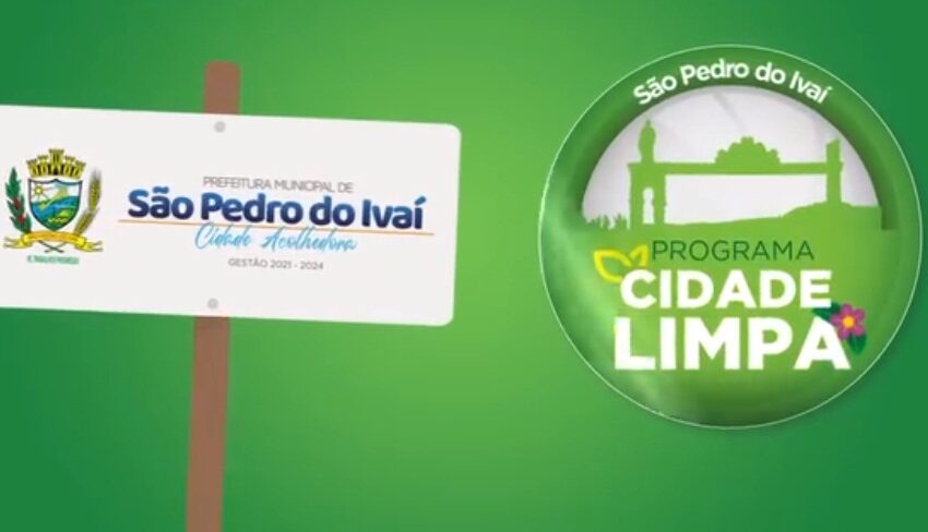  Programa Cidade Limpa em São Pedro do Ivaí