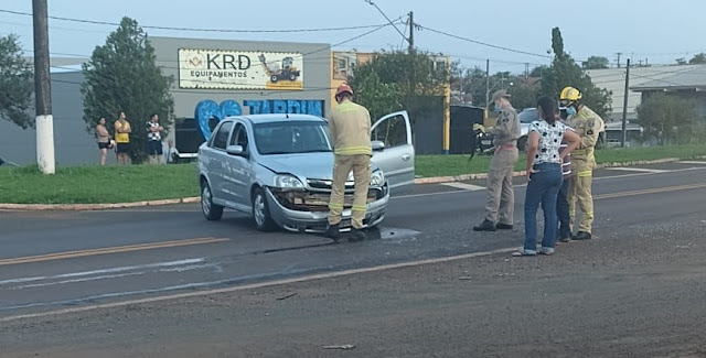  Acidente em Jardim Alegre no trevo secundário deixa feridos