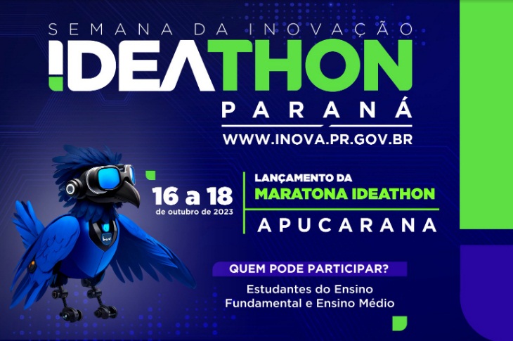  Ideathon Paraná terá novas datas; Apucarana sediará a largada da maratona