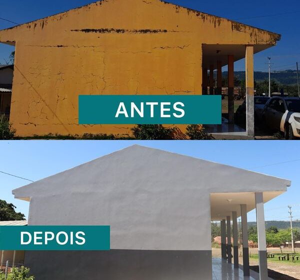  Prefeitura de Cândido de Abreu conclui reformas das escolas Ubazinho II e Paulo Jarenczuk, no Pinhal