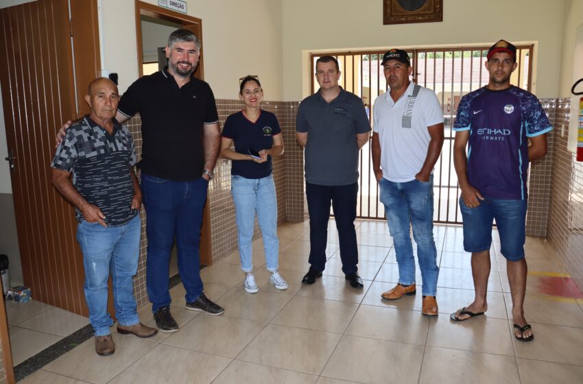  Prefeito Renan Romaninchen viabiliza recurso de R$ 50 mil para reforma no Colégio Estadual do Campo Agrônomo Hintz