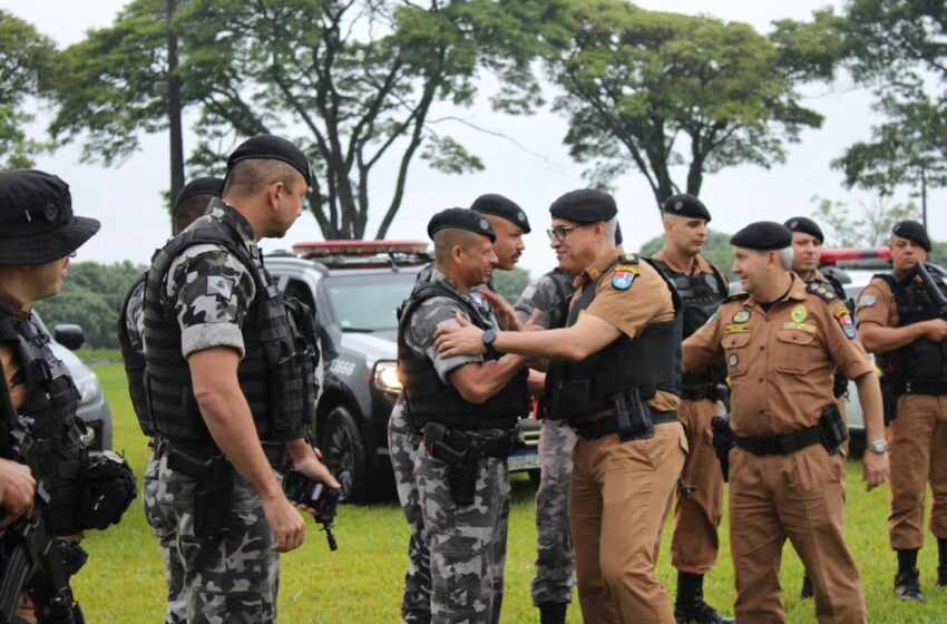  Polícia Militar realiza o lançamento da Operação “Saturação Policial Apucarana”