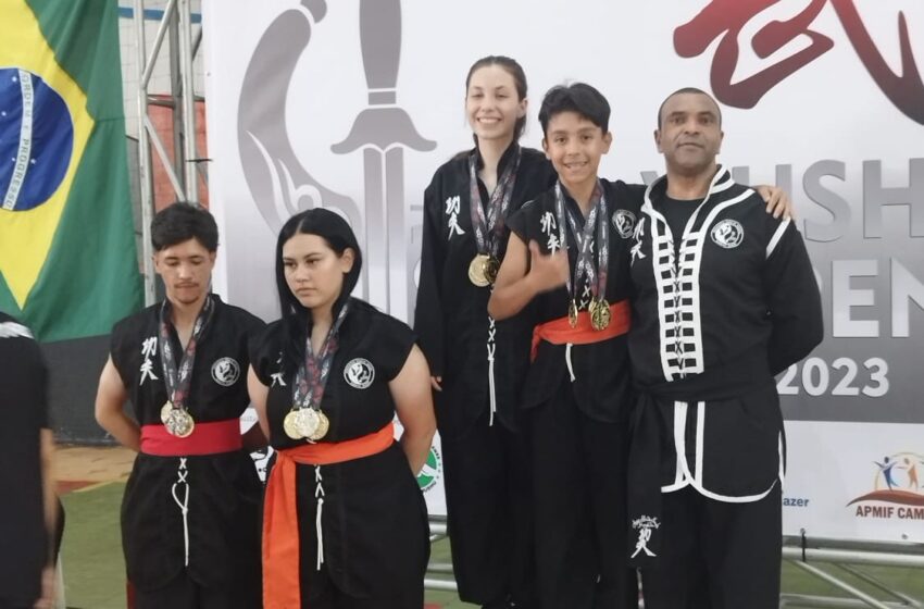  Projeto “Kung-fu Wushu – A arte da vida” conquista 24 medalhas em campeonato