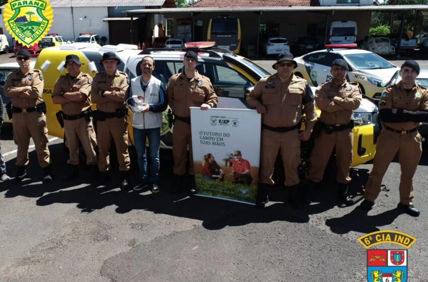  PMs da 6ªCIPM participam de curso de operador de drone