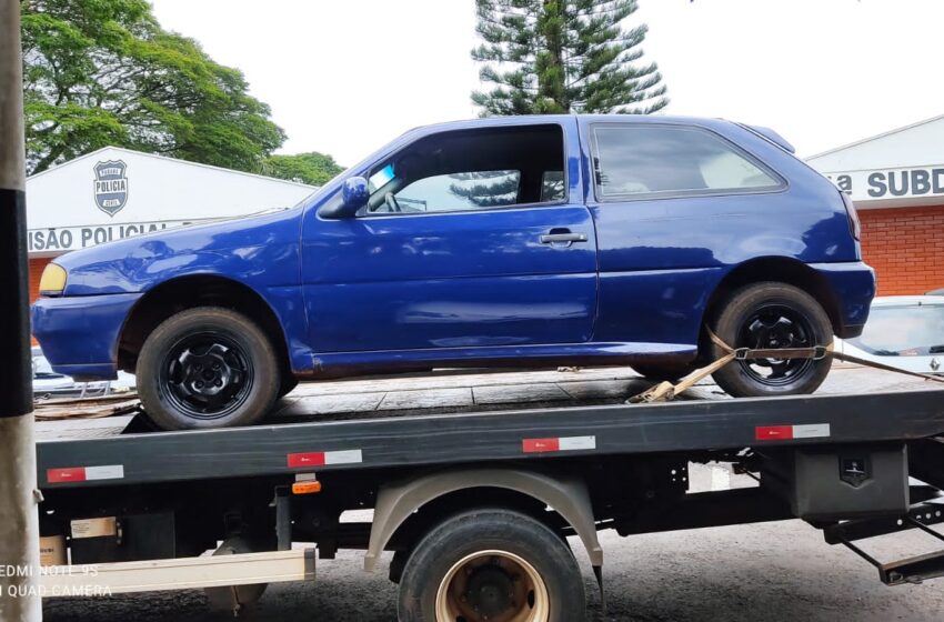  PM de Apucarana recupera carro furtado