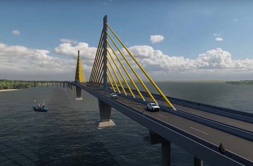  DER/PR divulga vídeo da maquete da Ponte de Guaratuba