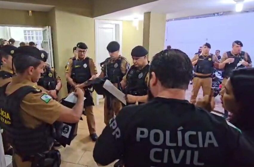  PCPR e PMPR prendem oito pessoas em operação contra o tráfico de drogas em Londrina