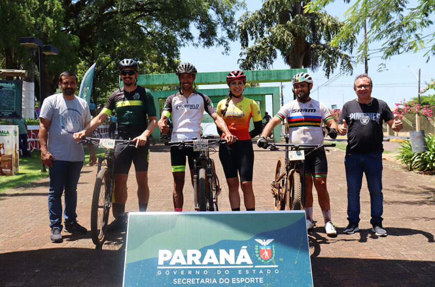  Programa Pedala Paraná oficializa ciclorrota em Rio Bom