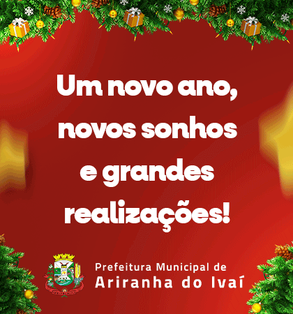  ARIRANHA DO IVAÍ – Feliz ano Novo!