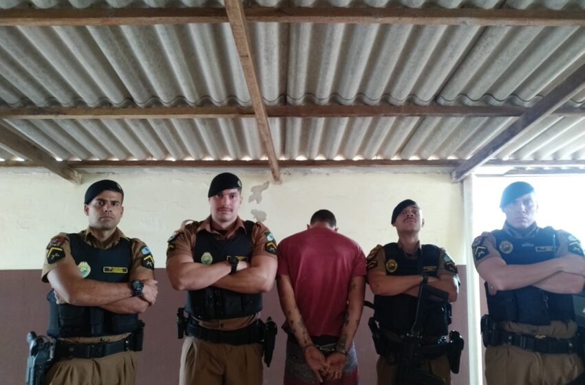  Homem envolvido em roubos em Faxinal e Mauá da Serra é preso