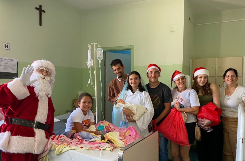  Voluntários realizam ação de Natal para pacientes do Hospital da Providência