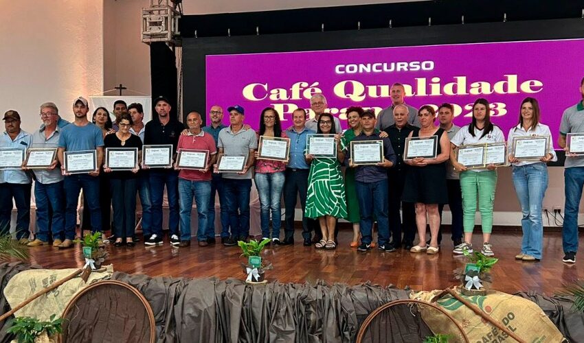 Cocari recebe os melhores cafeicultores do Estado no Concurso Café Qualidade Paraná