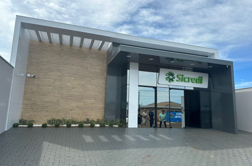  Sicredi inauguração novas instalações em Cruzmaltina