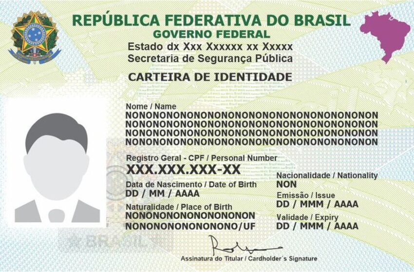  Dez milhões de brasileiros têm a nova Carteira de Identidade Nacional