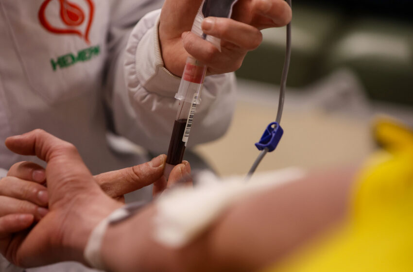  Com queda nas doações, Hemepar solicita com urgência sangue do tipo O