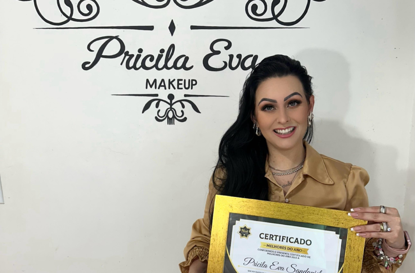  Priscila Eva Sandaniel brilha no “Melhores do Ano” em Faxinal: 1º Lugar na categoria de Profissional em Qualidade e Excelência