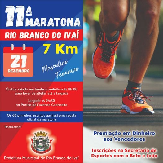  11ª Maratona de Rio Branco do Ivaí