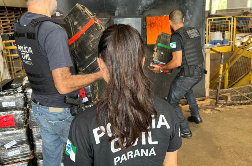  Polícia Civil de Arapongas destrói mais de 2 toneladas de drogas
