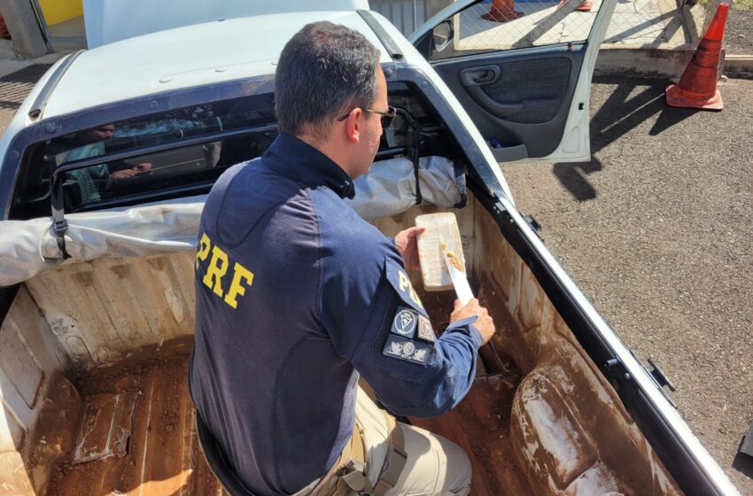  PRF apreende 41 kg de pasta base de cocaína em Mauá da Serra