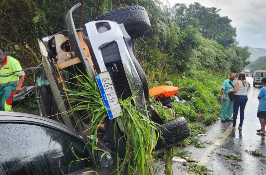  PRF atende acidente de trânsito com vítimas, na região de Imbaú