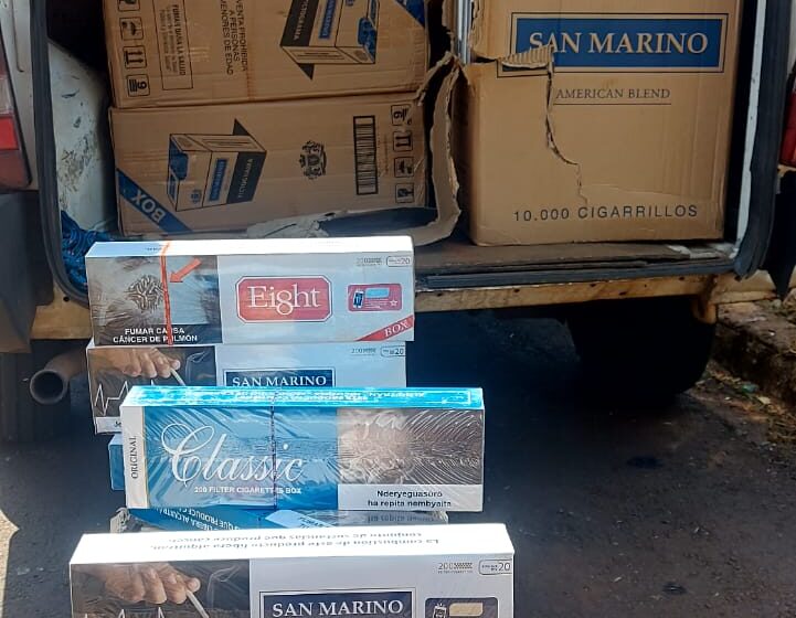  PM de Apucarana apreende mais de 700 caixas de cigarros