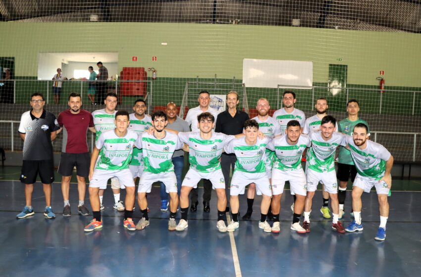  Sicredi firma patrocínio com Futsal Ivaiporã
