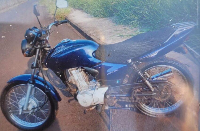  Moto é furtada de garagem de casa em Apucarana