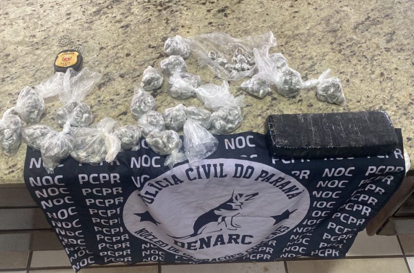  Polícia Civil de Apucarana prende 5 pessoas envolvidas com o tráfico de drogas