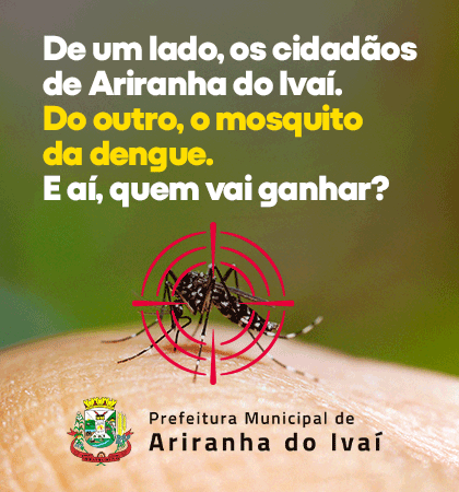  ARIRANHA DO IVAÍ – Faça sua parte contra a Dengue