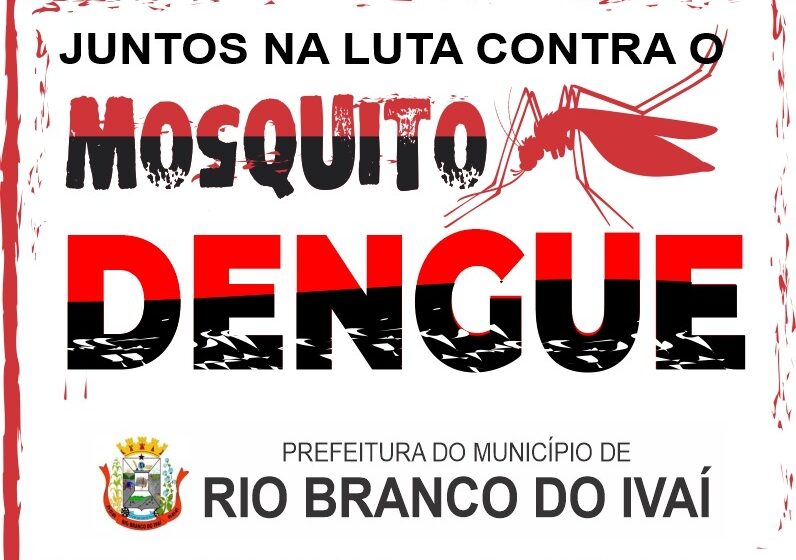  Rio Branco do Ivaí contra a Dengue