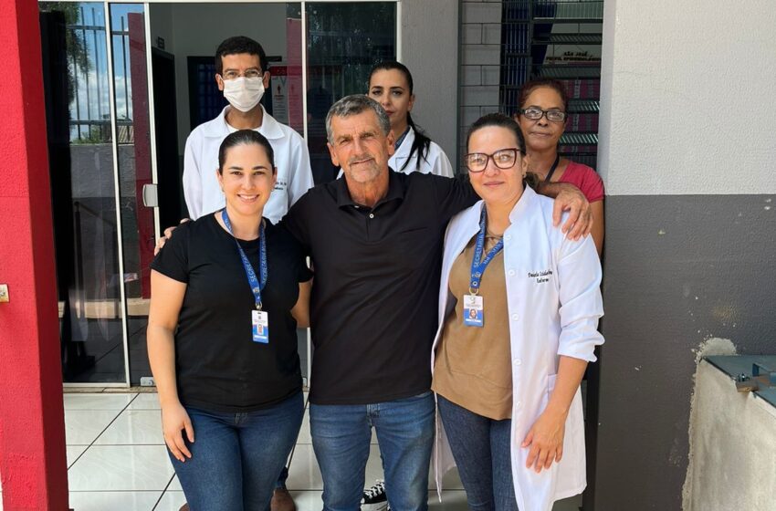  Walmir Peres visita Unidades Básicas de Saúde de Marilândia do Sul