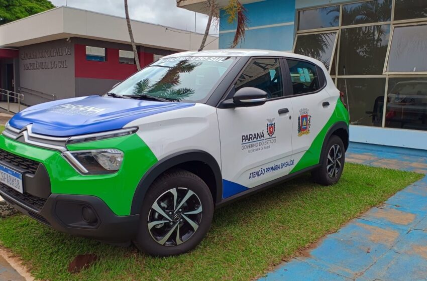  Marilândia do Sul recebe novo veículo para a saúde