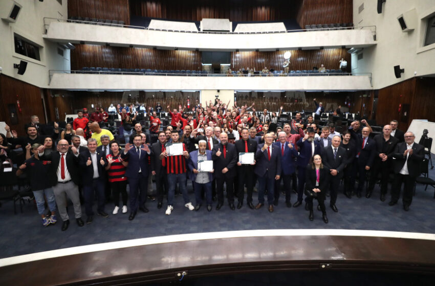  Assembleia Legislativa celebra centenário do Club Athletico Paranaense