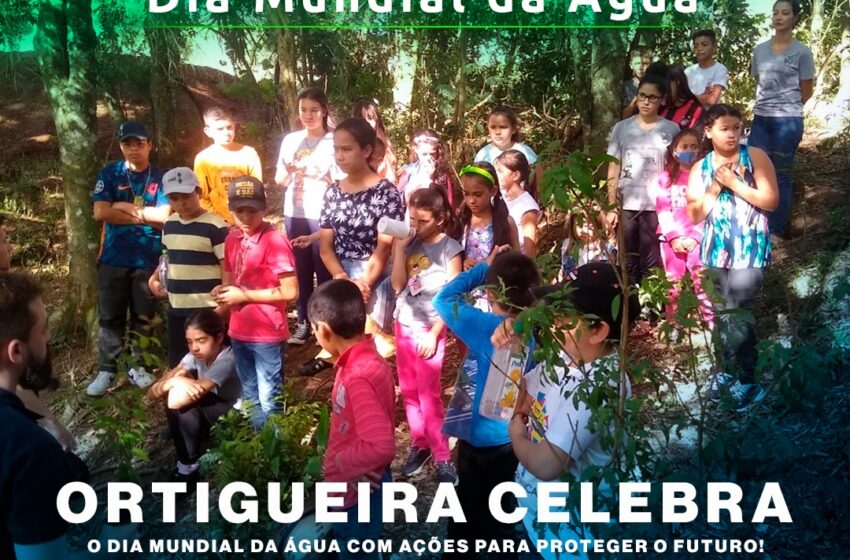  Ortigueira celebra o Dia Mundial da Água com ações para proteger o futuro