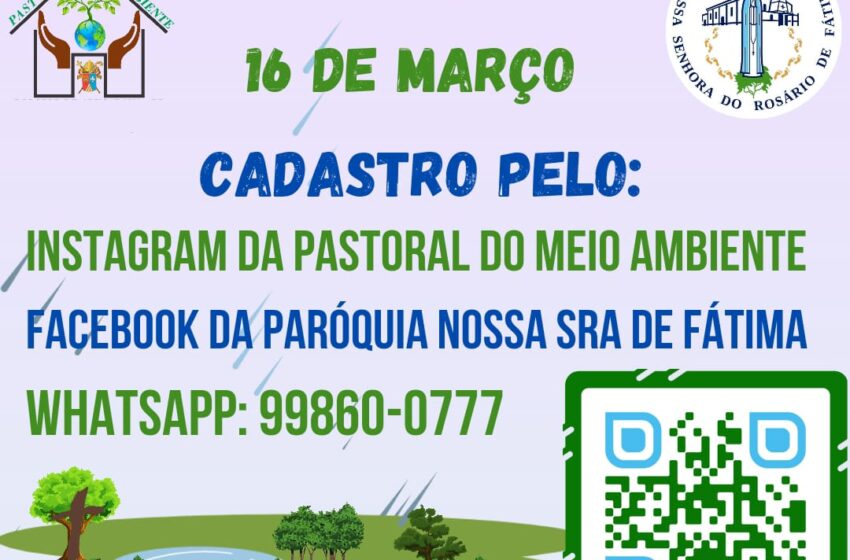  Pastoral do Meio Ambiente de Apucarana realiza distribuição de mudas de árvores