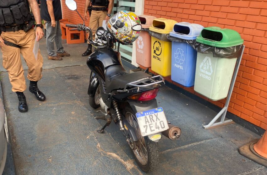  Rotam encontra moto furtada em Apucarana