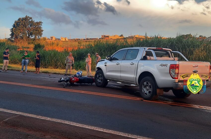  Motociclista morre após acidente no Contorno Norte de Apucarana