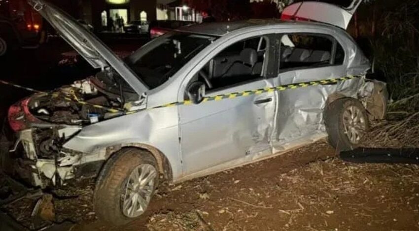  Padre morre e outro fica ferido após acidente em frente à igreja no Paraná