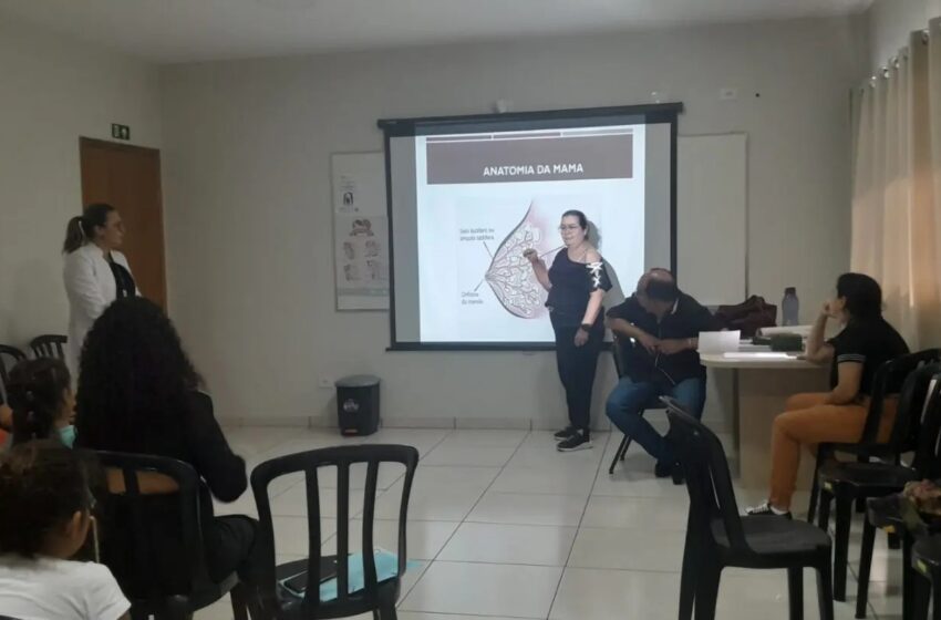  Saúde de Marilândia do Sul realiza encontro com gestantes do município