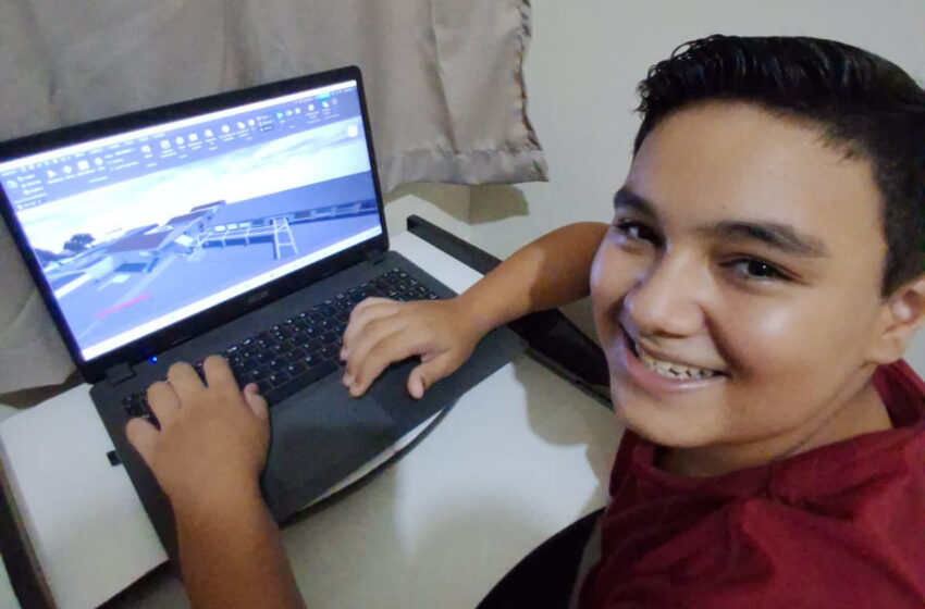  Escola estadual de Maringá se transforma em cenário de jogo online criado por alunos
