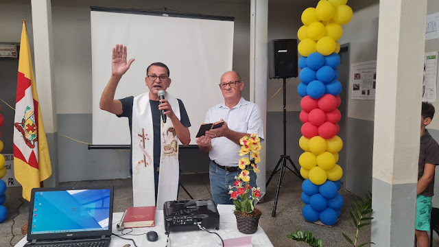  Prefeito de Cruzmaltina reinaugura Escola Padre Manoel da Nóbrega